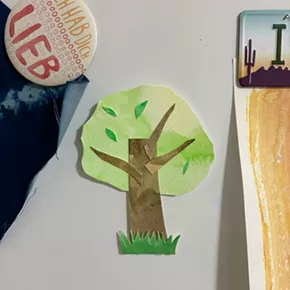 Image: KinoKids: Nature Collage Magnet Workshop