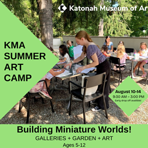Image: KMA Summer Art Camp: Building Miniature Worlds
