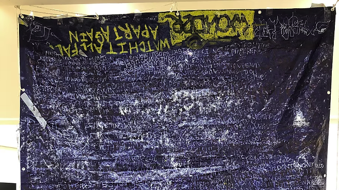 Image: "knee deep in this body of water"
