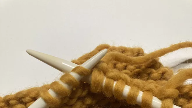 Image: Knitting Basics class