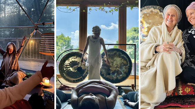 Image: Kundalini Yoga & Gong Bath w/ Hari & Jenn