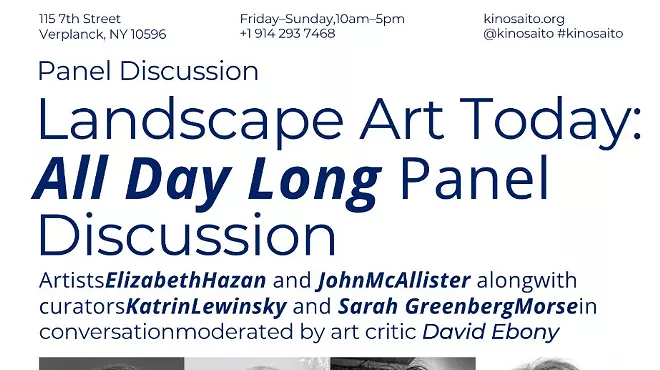 Image: Landscape Art Today: All Day Long Panel Discussion
