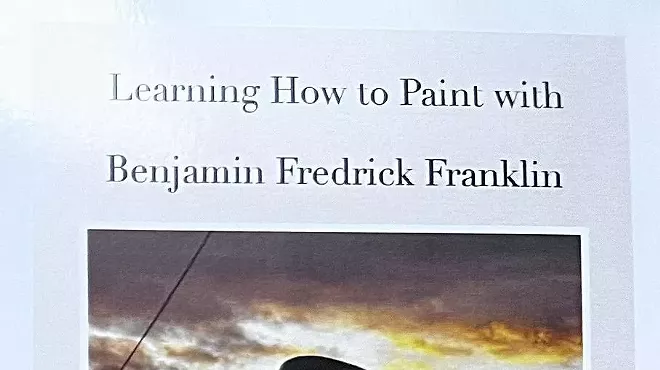 Image: Learn to Paint: Sacred Geometry with Benjamin Franklin of BFFs Gallery
