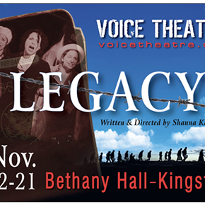 Image: LEGACY, a music play presented by VOICE THEATRE