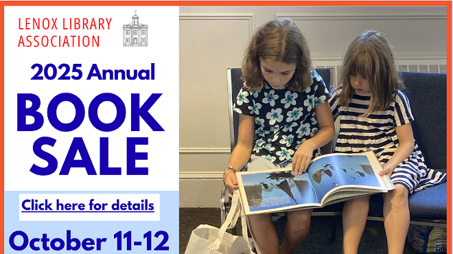 Image: Lenox Library Association 30th Annual Book Sale