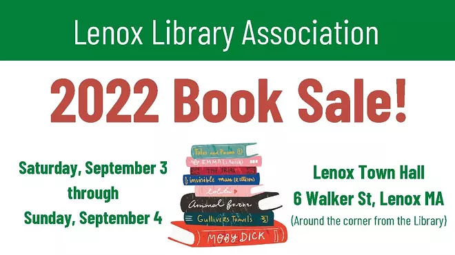 Image: Lenox Library Association Annual Book Sale