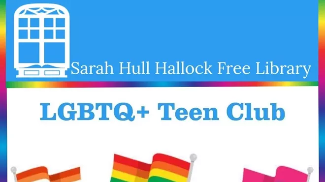 Image: LGBTQ+ Teen Club at Milton Library