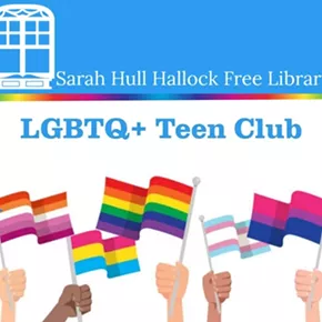 Image: LGBTQ+ Teen Club at Milton Library