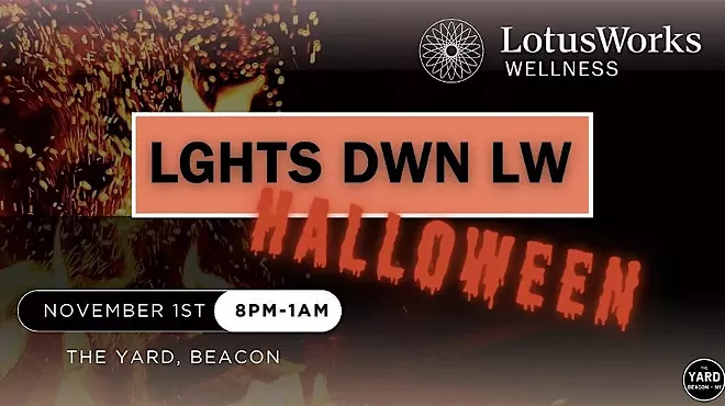 Image: LGHTS DWN LW - LotusWorks Halloween at The Yard
