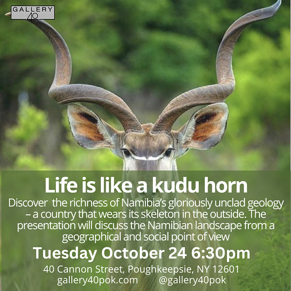 Life is like a kudu horn