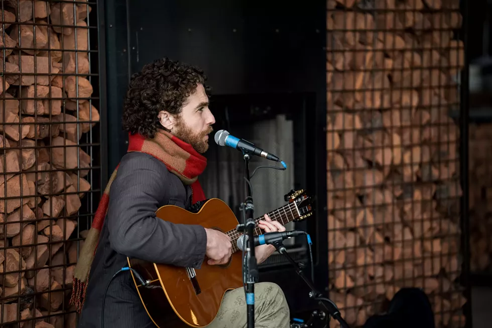 Mario Rincon performing at Hutton Brickyards