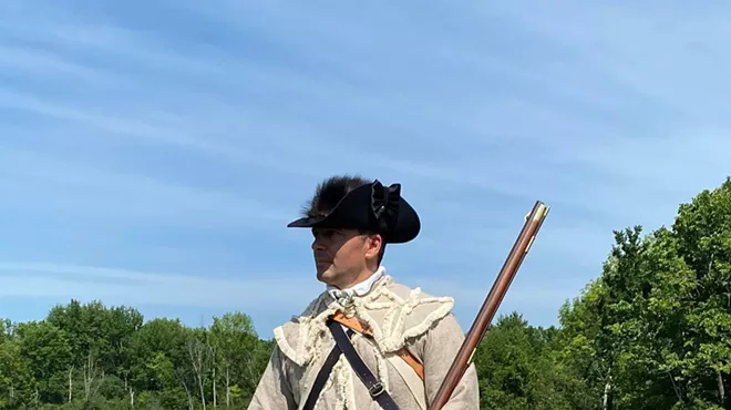Image: Living History: Revolutionary War Reenactor