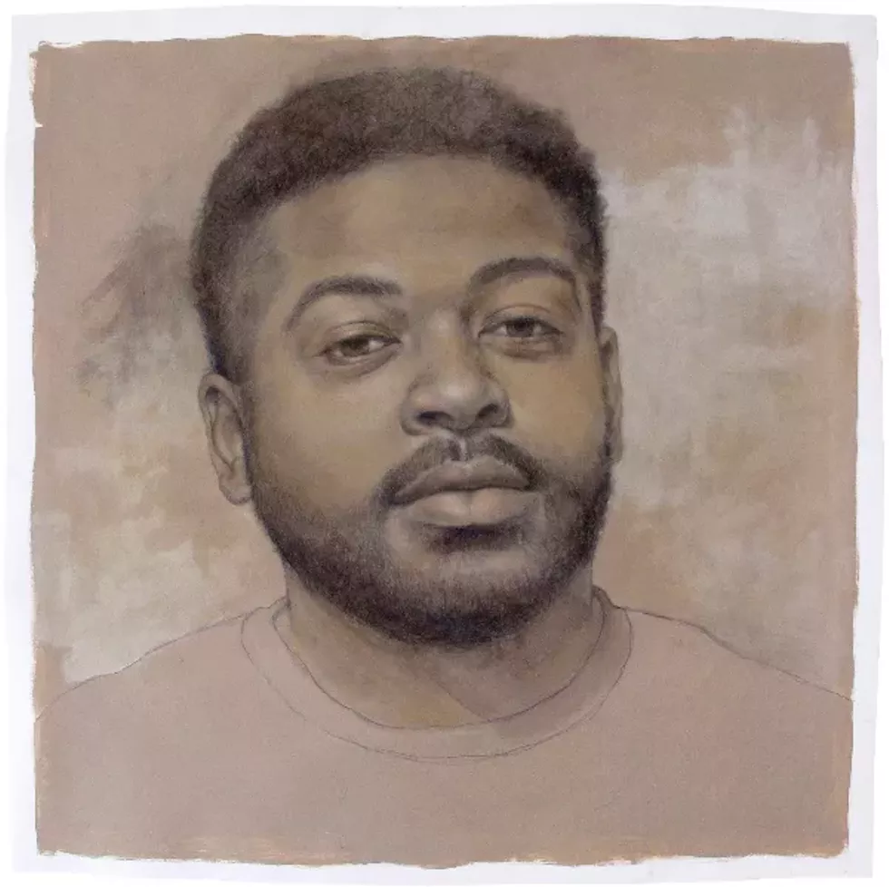 Cameron, 2020, 60&rdquo; x 42&rdquo;, pencil and acrylic on paper