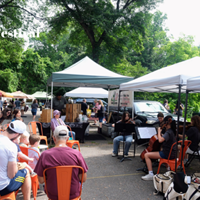 Image: Lyra Music at Cold Spring Farmers' Market
