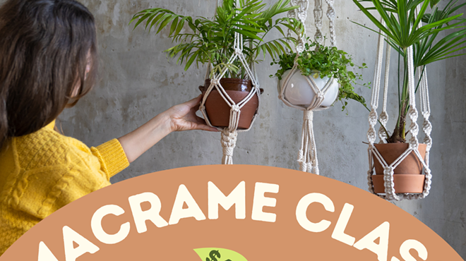 Image: Macram&eacute; Plant Holder Workshop