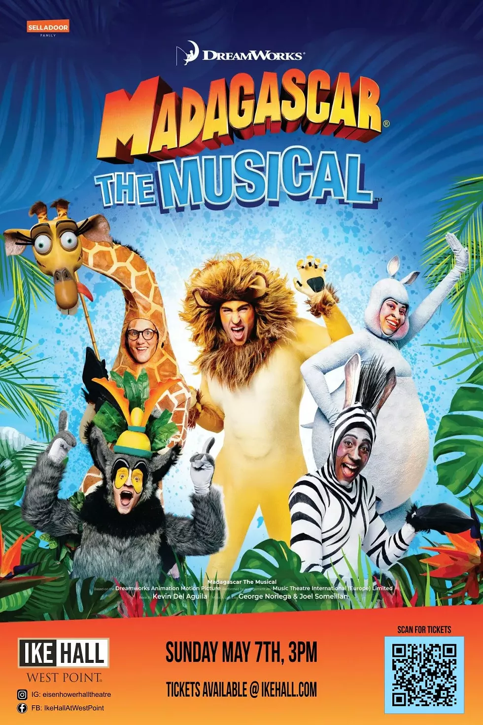 Madagascar the Musical Live at Ike Hall Theatre May 7th