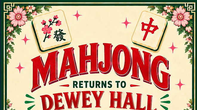 Image: Mah Jong at Dewey Hall