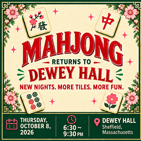 Image: Mah Jong at Dewey Hall