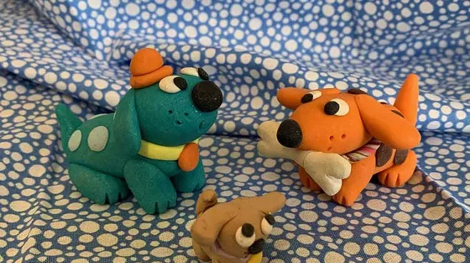 Image: Make A Hound Dog With Polymer Clay