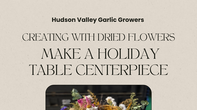 Image: Making a Holiday Table Centerpiece with Dried Flowers