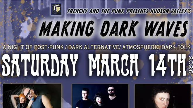 Image: Making Dark Waves with Frenchy and the Punk, Pilgrims, Silver Rein and DJ Transmission