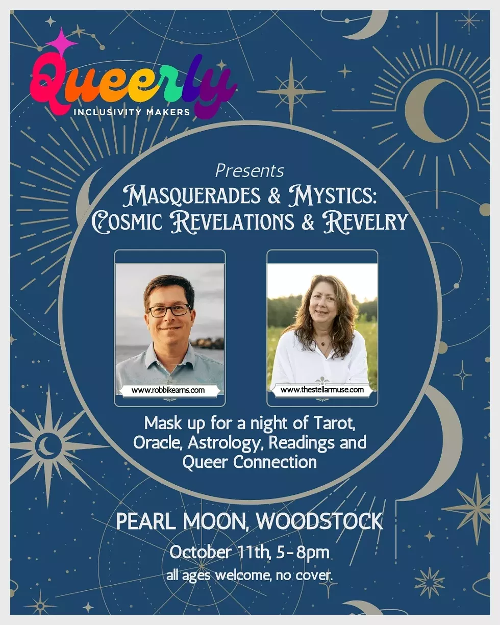 ✨ MASQUERADES & MYSTICS ✨  Queerly Second Sunday