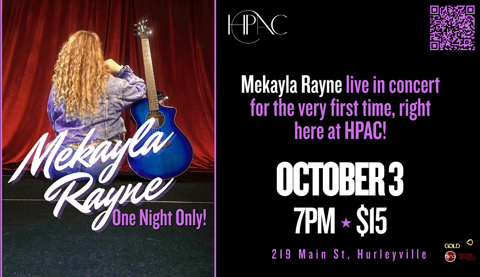 Mekayla Rayne: One Night Only!