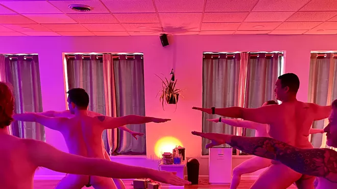 Image: Men's Nude Yoga