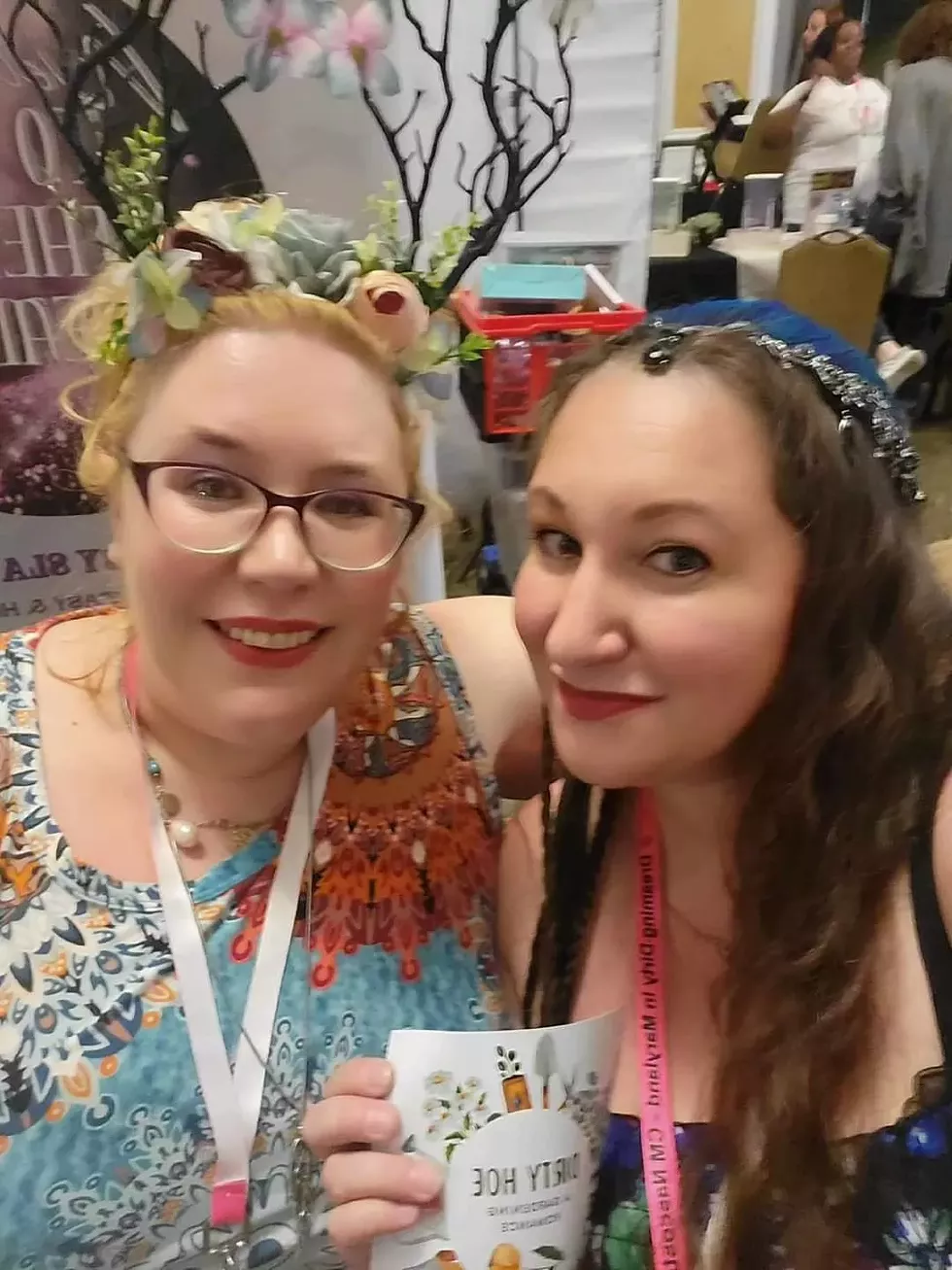 Regina and Kate at a Baltimore, MD signing event