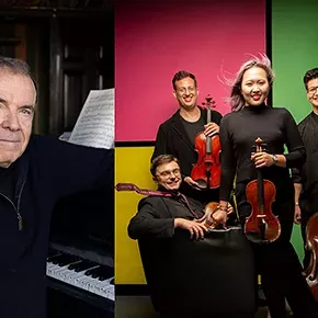 Image: Misha Dichter, Piano & Balourdet Quartet Live at Music Mountain June 28th