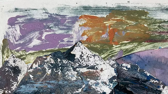 Image: Monique Brideau Recent Works: Painting and Collage