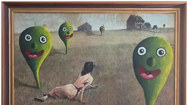 Image: "MONSTERS" - paintings by Norm Magnusson