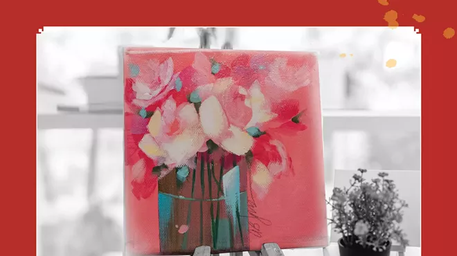 Image: Mother's Day Sip & Paint Workshop