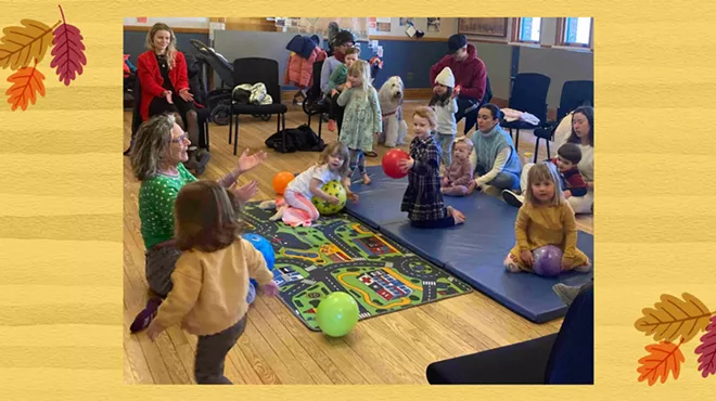 Image: Movement & Music Storytime at Hudson Area Library