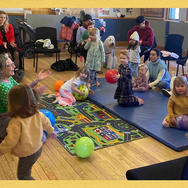 Movement & Music Storytime at Hudson Area Library