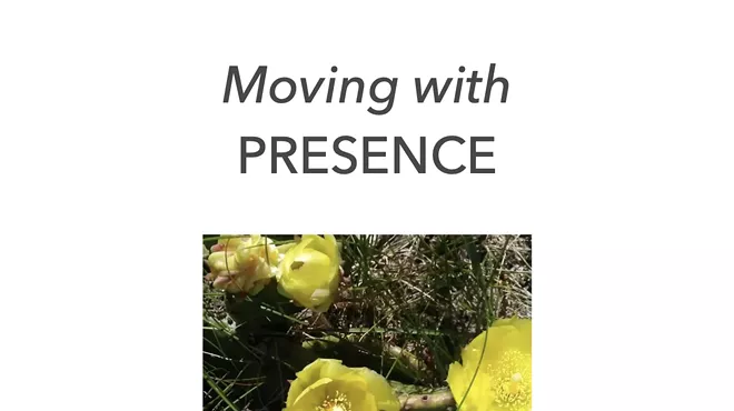 Image: Moving with Presence