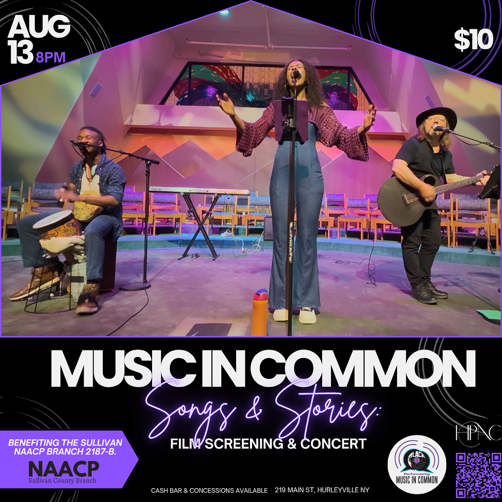 Music in Common, Songs & Stories: Film Screening & Live Concert at HPAC