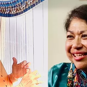 Image: Music in the Woods: Julia Haines and Matoaka Little Eagle