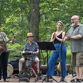 Image: Music in the Woods: Lisa Klotz, Mark Dann and Friends