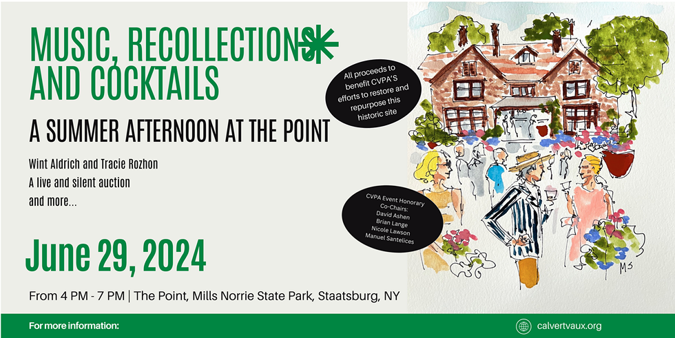 The Hoyt House at the Point fundraising invitation
