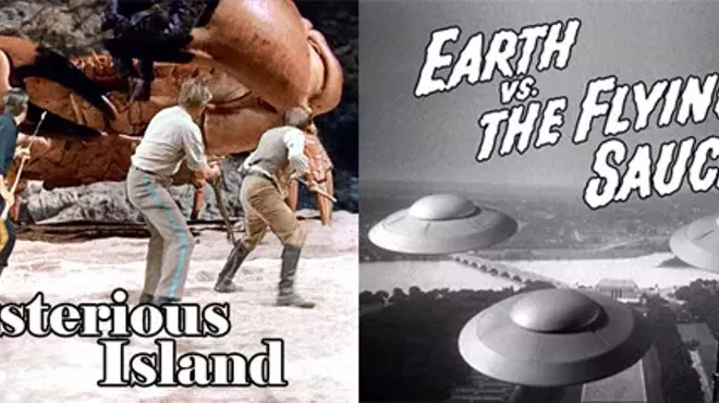 Image: "Mysterious Island" (1961) & "Earth vs The Flying Saucers" (1956) at The Rosendale Theatre