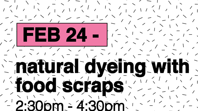 Image: Natural Dying with Food Scraps