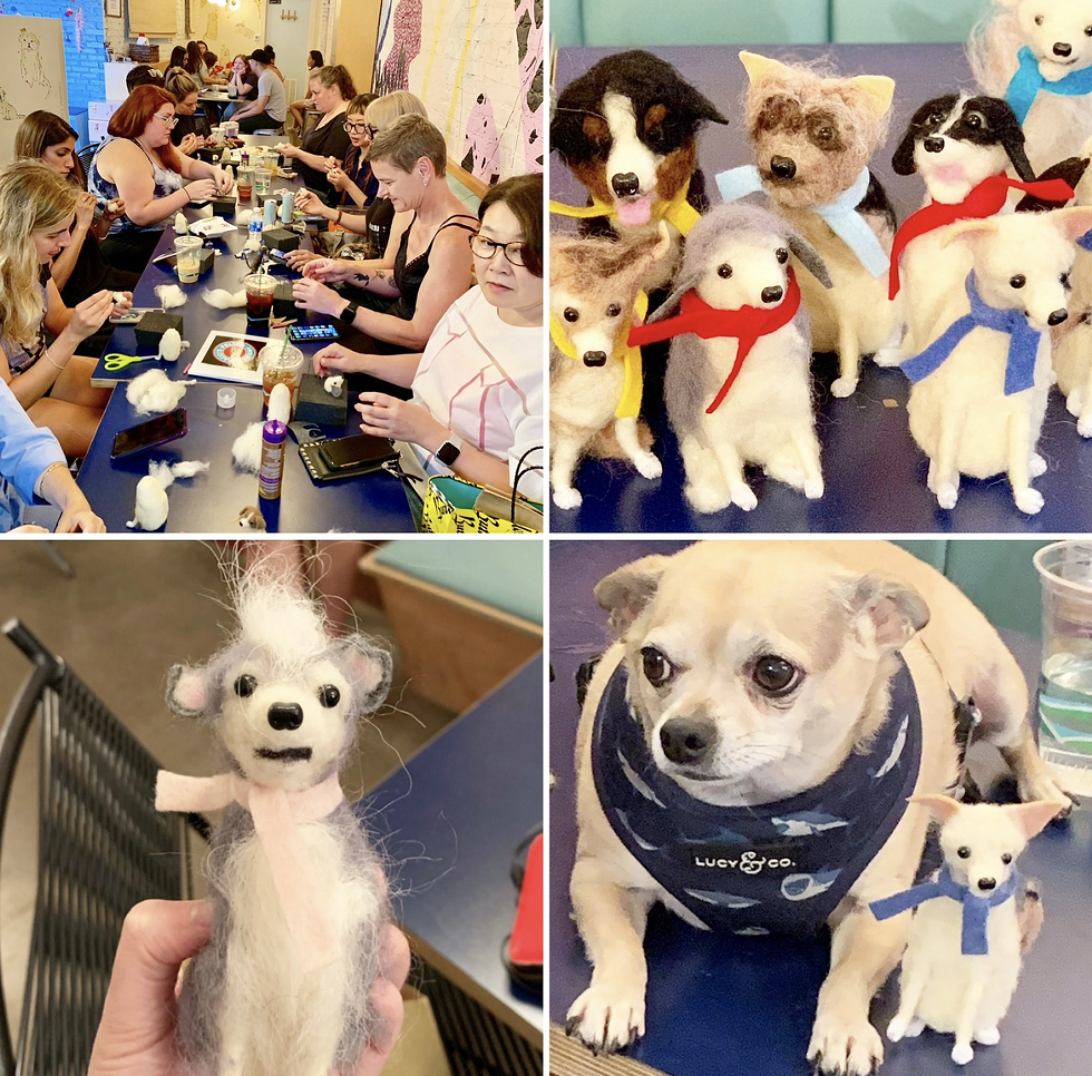 Needle Felt Your Dog