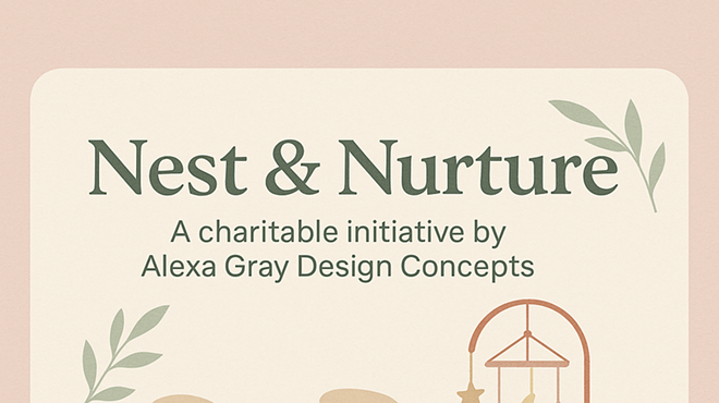 Image: Nest & Nurture- A Charitable Nursery Design Initiative
