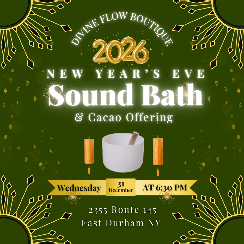New Year's Eve Sound Bath & Cacao Offering