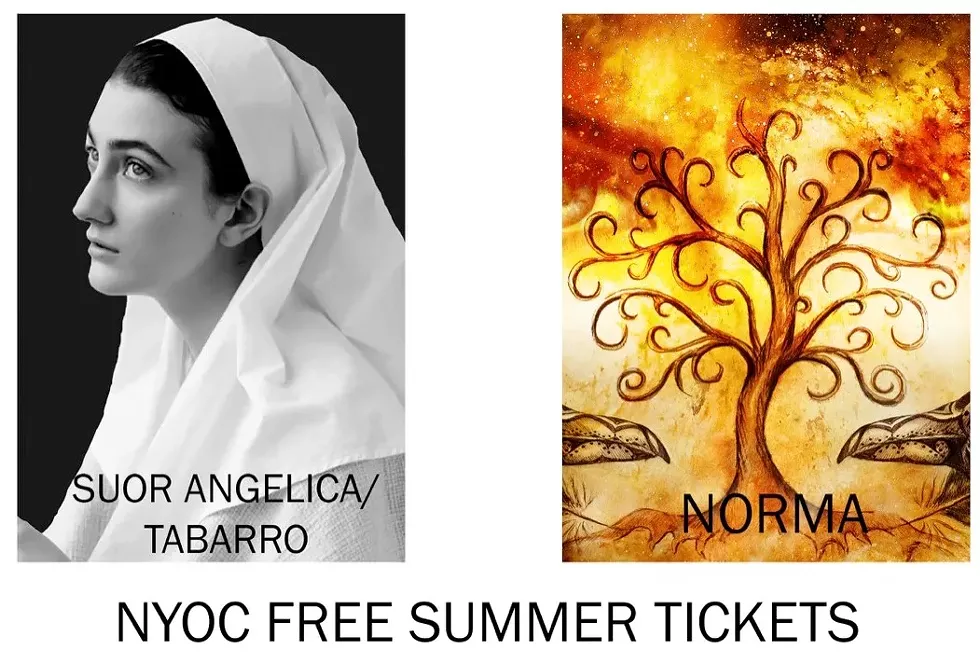 NY Opera Conservatory Free Summer Operas