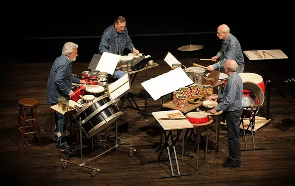 Bob Becker, Bill Cahn, Russell Hartenberger, and Garry Kvistad of NEXUS