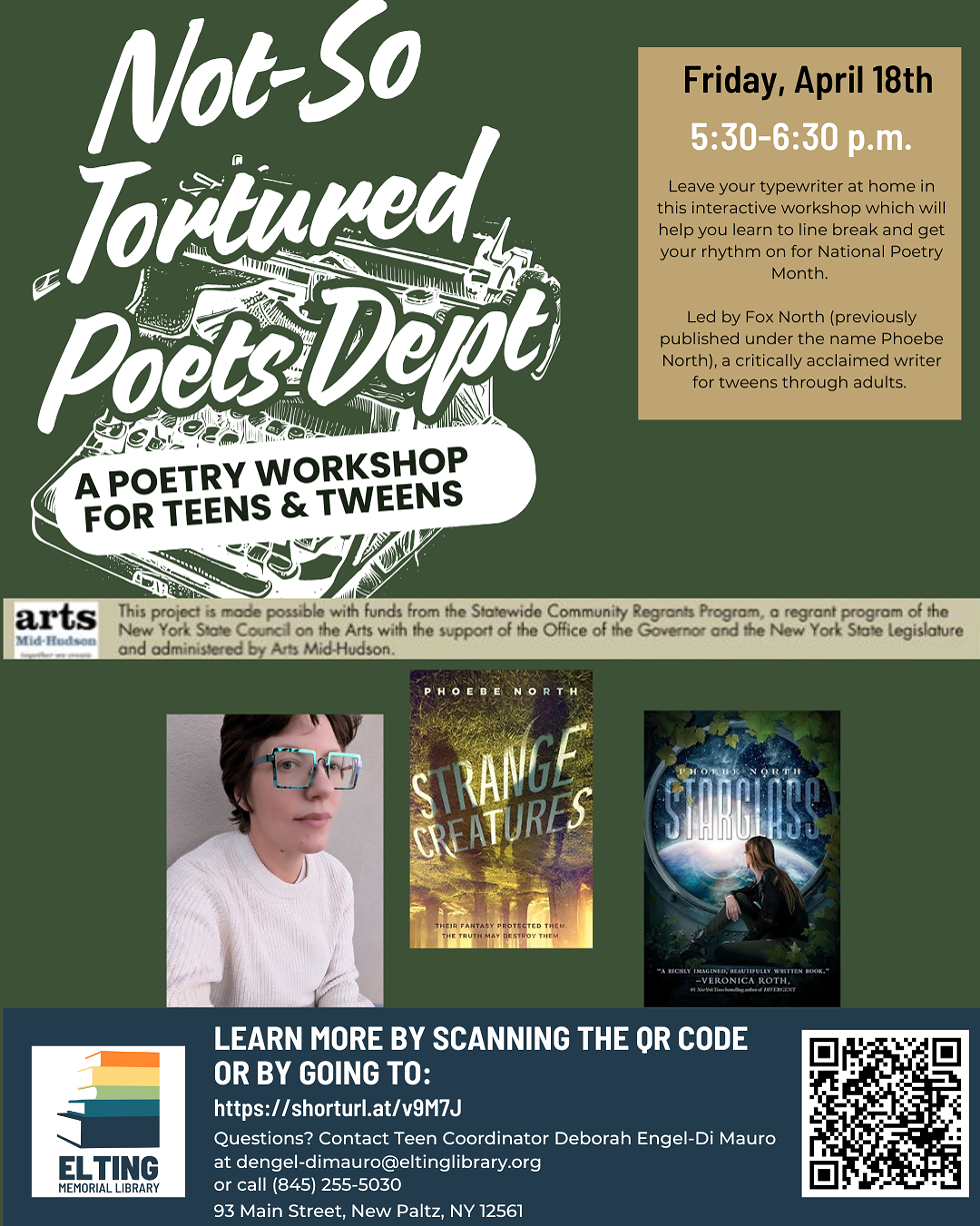 Teens and Tweens! Forgo the torture, embrace the poetry!
