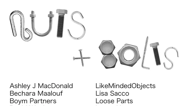 Image: Nuts & Bolts group design show