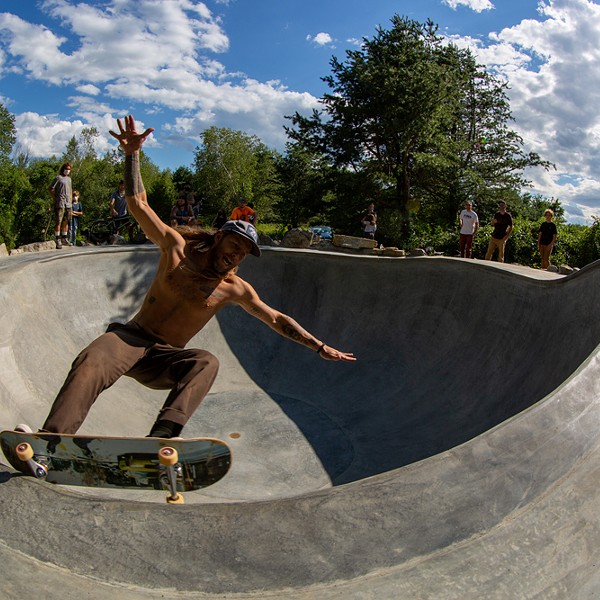 On the Cover: The Mahican Bowl—Is It Art or Is It a Skate Park? | October 2020